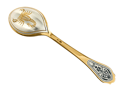 Ложка чайная «Скорпион» - 40010388Н04