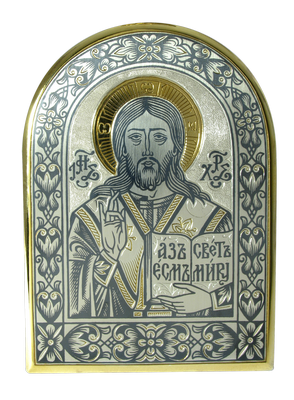 икона из серебра